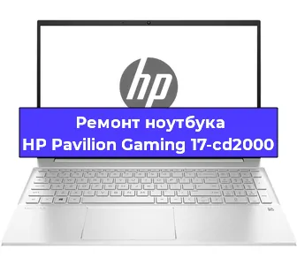 Чистка от пыли и замена термопасты на ноутбуке HP Pavilion Gaming 17-cd2000 в Тюмени
